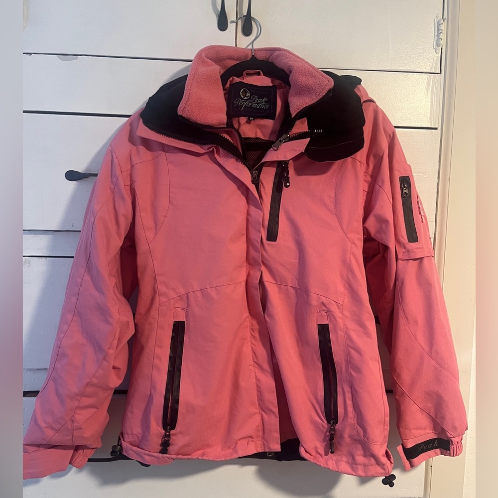 PEAK PERFORMANCE SKI SNOW JACKETS WITH SWEATER